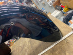 Tail Dragger Rear Fender Skirted Harley Dyna FXR Sportster Custom motorcycle 8"
