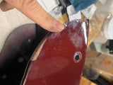 Rear Fender Harley Softail Standard M8 2018^ Burgandy OEM Street Bob 9 1/2" FXST