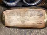 Aviator Motorcycle Wilson Goggles WW2 Pilot Vtg Case Paper Steampunk Airplane!