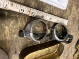 Aviator Motorcycle Wilson Goggles WW2 Pilot Vtg Case Paper Steampunk Airplane!