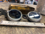 Aviator Motorcycle Wilson Goggles WW2 Pilot Vtg Case Paper Steampunk Airplane!
