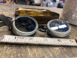 Aviator Motorcycle Wilson Goggles WW2 Pilot Vtg Case Paper Steampunk Airplane!