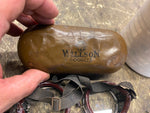 Aviator Motorcycle Wilson Goggles WW2 Pilot Vtg Case Paper Steampunk Airplane!