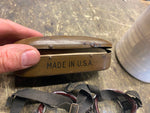 Aviator Motorcycle Wilson Goggles WW2 Pilot Vtg Case Paper Steampunk Airplane!