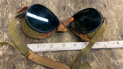 US WW2 Snow Ski Mountain Troopers Army Military Steampunk 40's WW11 Goggles!