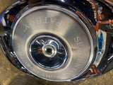 Air Cleaner Cover chrome Harley Twin CAm Softail Fatboy Sequential Stock Emblem