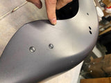 Rear Fender Harley Softail 2006^ 200 tire Denim Charcoal Gray OEm FXST