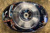 Air Cleaner Cover chrome Harley Twin CAm Softail FXST Stock Emblem Football shap