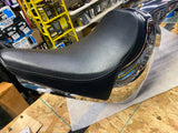 Chrome 2000^ Harley Softail Heritage Fatboy CVO Seat Low Profile OEM Solo Bib!
