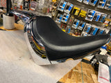 Chrome 2000^ Harley Softail Heritage Fatboy CVO Seat Low Profile OEM Solo Bib!