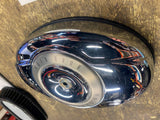 Air Cleaner Cover chrome Harley Twin CAm Road King FLHR Emblem T/O Stock