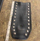 Leather Stud Dash Panel Bib Gas Tank Harley Softail Concho FLH Shovelhead Evo T/