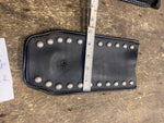 Leather Stud Dash Panel Bib Gas Tank Harley Softail Concho FLH Shovelhead Evo T/