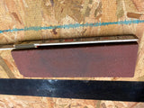 Vtg American Double Grit Emery Oil Stone Sharpening Tool Knife Sword Strai Razor