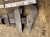 Vth Pipe Wrench Tools USA Vise Railroad RR Great Northern railway Bemis & Call