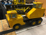 NYLINT PRESSED STEEL SHOVEL CRANE MICHIGAN VINTAGE TOY TIN TRUCK