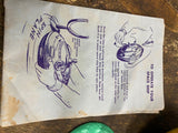 Vtg MARX Mystery Outer Space Ship Toy Gyro Original Box 60's Sci fi Wind up Coll