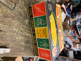 Vtg MARX Mystery Outer Space Ship Toy Gyro Original Box 60's Sci fi Wind up Coll