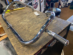 OEM Harley Highway Engine guard Crash Bar w Pegs Touring FLH ultra Road King 08^