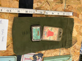 Vtg Hunting Fishing lIcense 1943 1952 1976 Pa Books WW2 Bag US Collectible Lot!