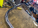 OEM Harley Highway Engine guard Crash Bar w Pegs Touring FLH ultra Road King 08^