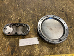 Bullet Derby Inspection Clutch Cover Harley Softail 3 bolt Shovelhead 1970-97