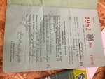 Vtg Hunting Fishing lIcense 1943 1952 1976 Pa Books WW2 Bag US Collectible Lot!