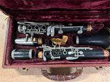 Vintage 1940s Pedler Elkhardt Ind. E3 Clarinet In Reptile Case Made In USA