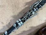 Vintage 1940s Pedler Elkhardt Ind. E3 Clarinet In Reptile Case Made In USA