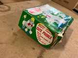 Vintage 1950s Made In Japan Cute Poodle Battery Operated Toy In Original Box