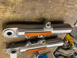 Harley OEM Set Of 2014^ Touring Street Road Glide  Ultra 49MM Fork Sliders Legs