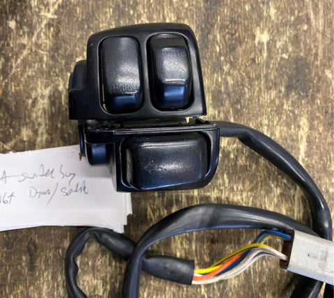 OEM Left Switch Box Assy Sportster Softail Dyna Road King Wiring Harley 96^ Plug