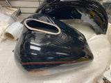 Vivid Black Gas Fuel Tank Harley Ultra Classic Touring FLH 2002