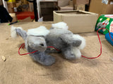 Vintage 1950s Made In Japan Cute Poodle Battery Operated Toy In Original Box
