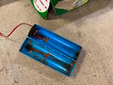Vintage 1950s Made In Japan Cute Poodle Battery Operated Toy In Original Box