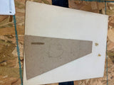 Vtg 50's Ball Band Fashion right Rubber Boots Gaiters Shoes Sign Advertising!