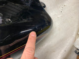 Vivid Black Gas Fuel Tank Harley Ultra Classic Touring FLH 2002