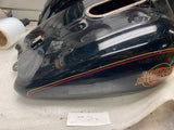 Vivid Black Gas Fuel Tank Harley Ultra Classic Touring FLH 2002