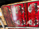 Vtg 50's Amalie Kendall Pennzoil Oil Can gas Petroliana Tin Sign Advertising!