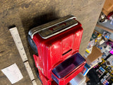 Vtg 1960's Buddy L Zoo Pickup Truck Tin Toy Red Pressed Steel nice original