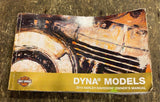 OEM Harley Owners Manual 2014 Dyna Superglide Street Bob Wide Glide FXD FXDWG
