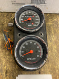 Guages Harley FXR FXRS Low rider Dash Mount Cover Assy Speedometer Tach OEM
