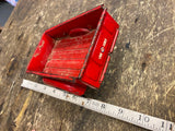 Vtg 1960's ertl trailer scout international cart Tractor Tin Toy Pressed steel