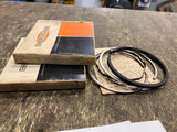 OEM Harley Davidson 0.02" Piston Rings Pair NOS Ironhead Sportster XLH 22358-57A