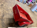 Vtg 1960's ertl trailer scout international cart Tractor Tin Toy Pressed steel