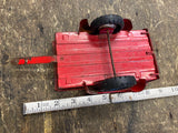 Vtg 1960's ertl trailer scout international cart Tractor Tin Toy Pressed steel