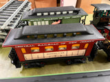Vintage 1970s Made In USA EMPTY Jim Beam New Jersey Central Decanter Train Set