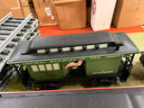 Vintage 1970s Made In USA EMPTY Jim Beam New Jersey Central Decanter Train Set