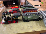 Vintage 1970s Made In USA EMPTY Jim Beam New Jersey Central Decanter Train Set