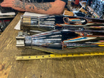 OEM Harley Shark Slip On Mufflers Touring FLH Road King Ultra Road Stre Glide M8